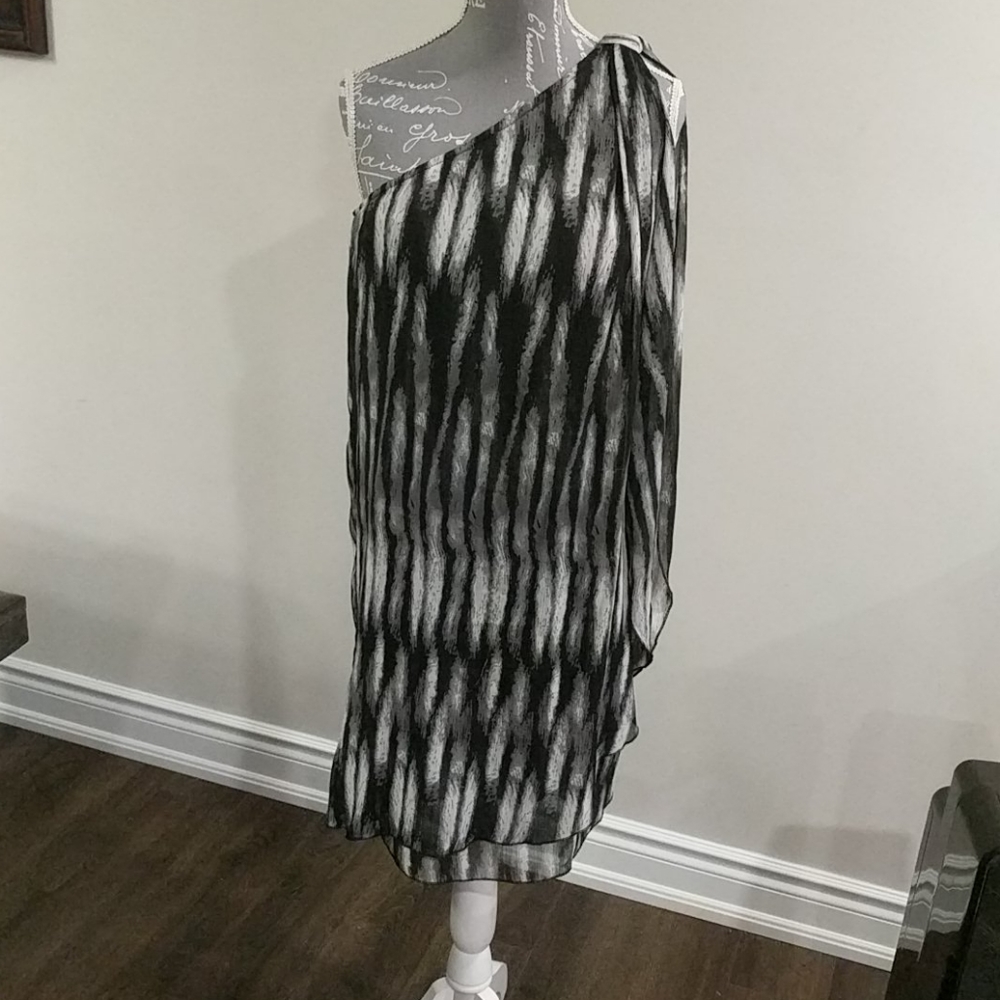 Attitude one shoulder dress